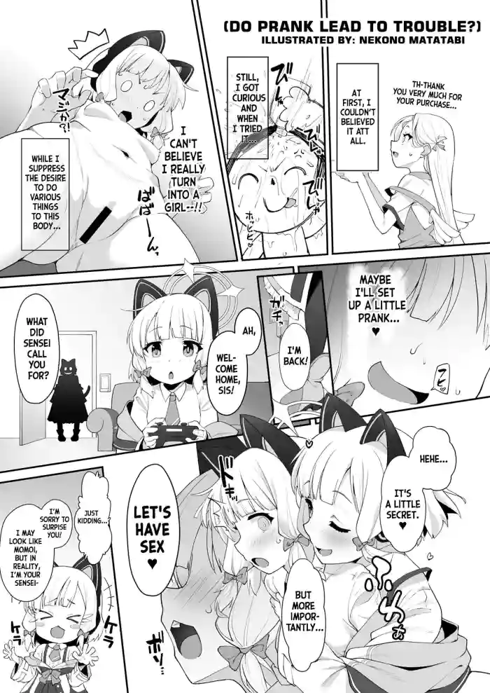 [Nekono Matatabi] Itazura Wa Wazawai Datsu Binomoto? | Do Prank Lead To Trouble? [English] [MTL] cover