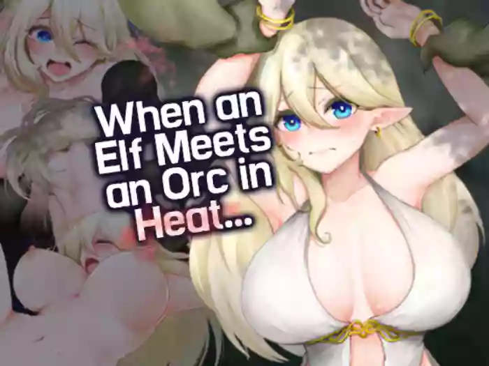 [Strange Spring Pictures (S.S.P)] Elf-san ga Hatsujou Orc ni Deattara... | When and Elf Meets an Orc in Heat... [English] [Shiromaru] cover