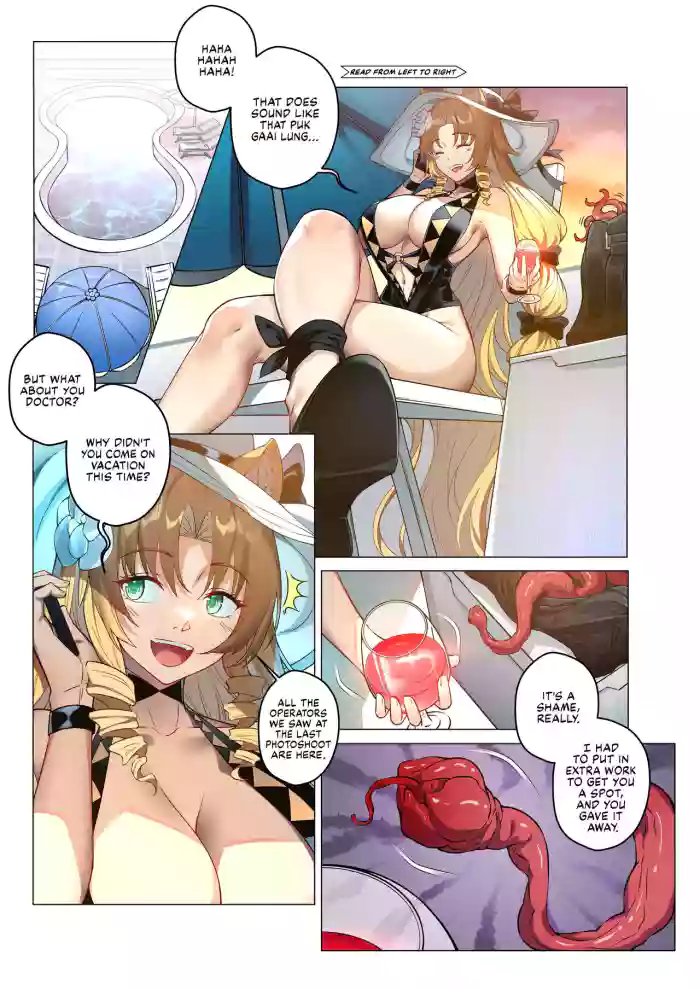 [LSC5] Character Series - Swire the Elegant Wit (Arknights) [English] [Fap It Scans] cover