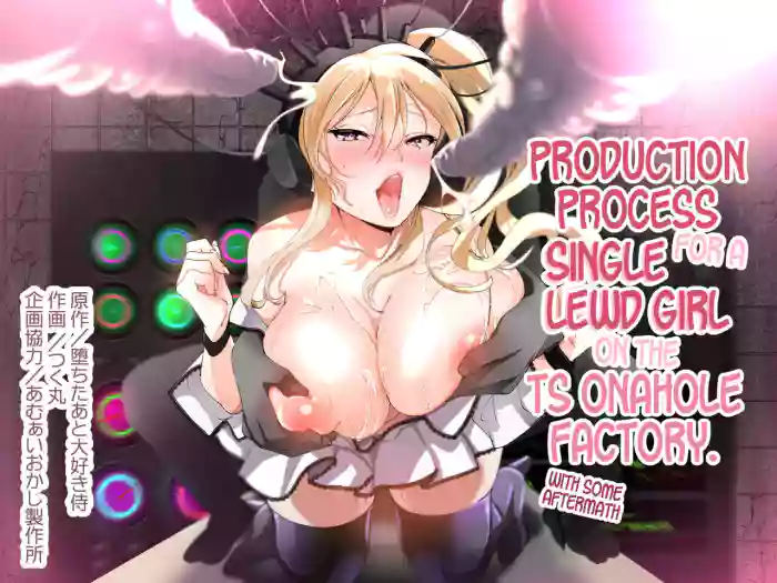 [Amuai Okashi Seisakusho (Tsukumaru)] Production Process for a Single Lewd Girl on the TS Onahole Factory. With Some Aftermath [English] [GTF] cover