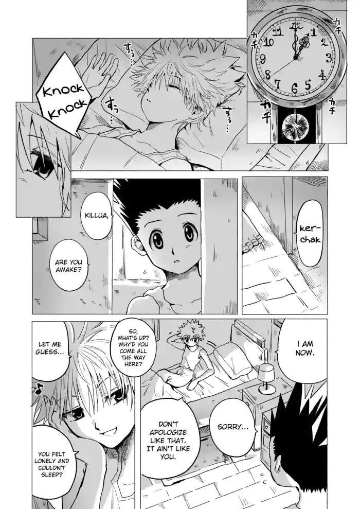 [Kouonntashitsu (Pi)] GonKil Ari-hen Utsu Eromanga | GonKilu Erotic Melancholic Chimera Ant Arc Story (Hunter x Hunter) [English] {Chin² + korafu} cover