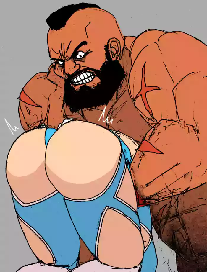 [Sanman-Drill] Zangief VS. Rainbow Mika (Street Fighter) [Japanese + English] cover