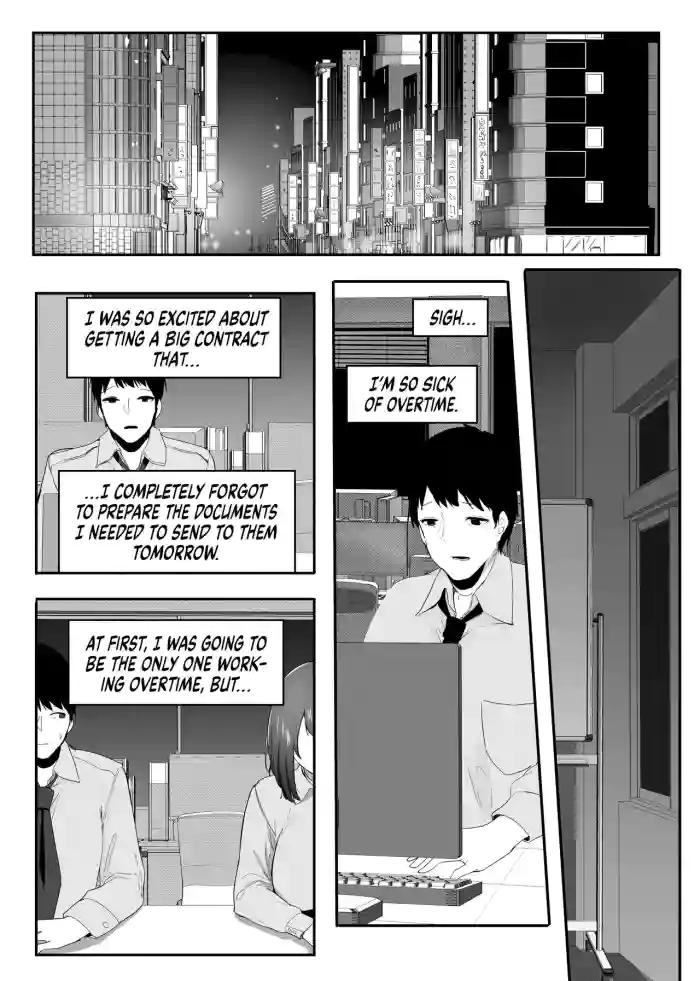 [Marushamo] Ore no Seiheki ga Kouhai ni Baretara Kouhai mo Onaji Seiheki datta | She Knows My Sexual Secret [English] [Ongoing] cover