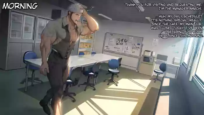 [nullQ] Muscle Cafe Bangai: Amachi no Ichinichi | Muscle Cafe Extra: A day in the life of Amachi [English] cover