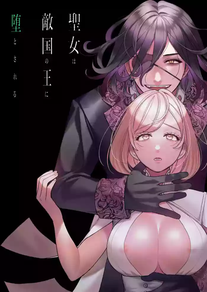 [Yomyaku (Okonogi Happa)] Seijo wa Tekikoku no Ou ni Otosareru | Corrupted by the Mercenary King. [English] [ryri] cover