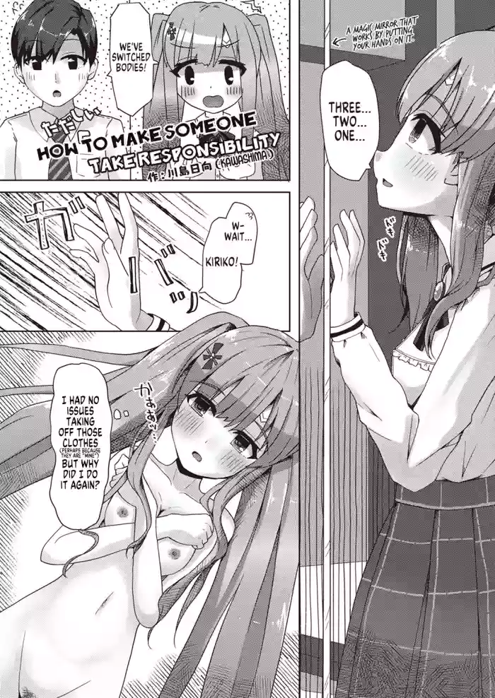 [Kawashima] How to Make Someone Take Responsibility (Shinymas TS Goudou) (THE iDOLM@STER Shiny Colors) [English] [GTF] cover