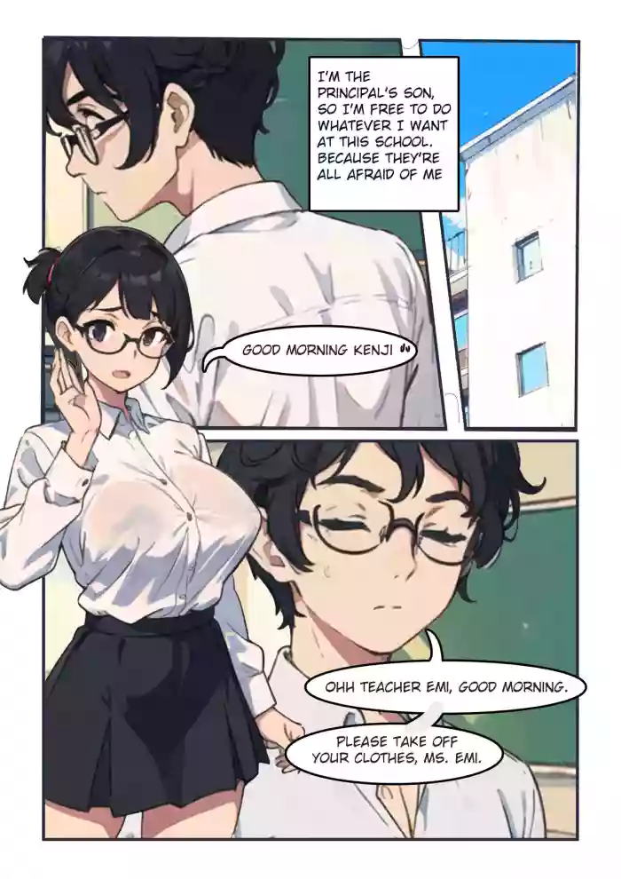 Kenji the principal's son [AI generated] cover