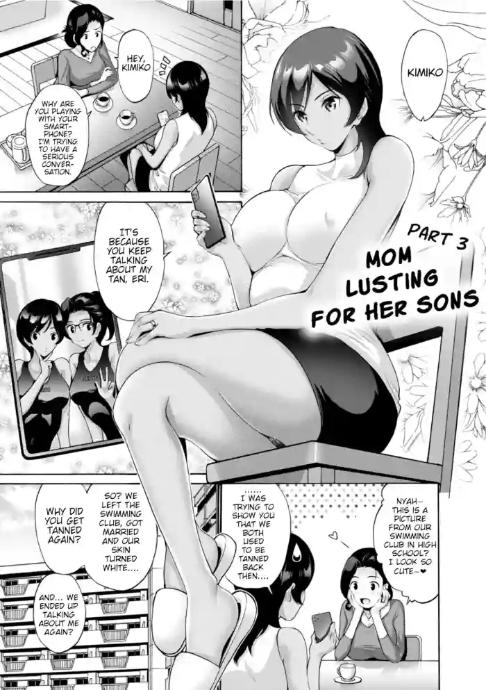 [Nishikawa Kou] Haha wa Musuko ni Koi o Suru Ch. 3 | Mom lusting for her sons. Part 3 (Haha wa Musuko no Chinpo ni Koi o Suru) [English] [Poranya] [Digital] cover