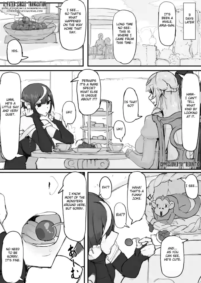 [Shirabe Shiki] Ojousama to Nemuri Saru ④ (Fantia) [FC] [English]