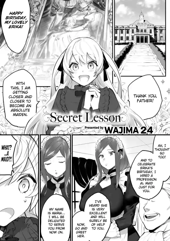 [Wajima24] Secret Lesson (2D Comic Magazine Mesugaki vs Yasashii Onee-san Vol. 2) [English] [Scansvita Works] [Digital] cover