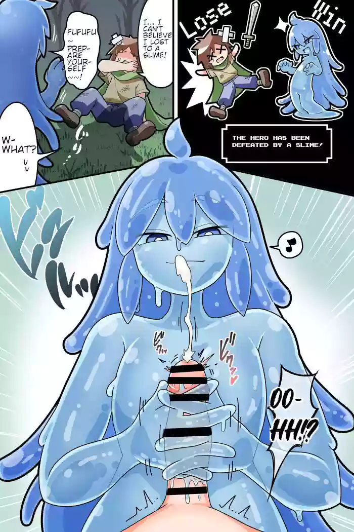 (Dakkoku Jiro) Paizuri Sakusei Slime ni Makeru Manga | A Manga About Losing to a Titfucking, Sperm Extracting Slime [English, Cleaned] [Faln] cover
