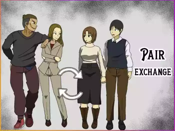 [Iris art (Toda Hisaya)] Tsugai Koukan | Pair Exchange [English] cover