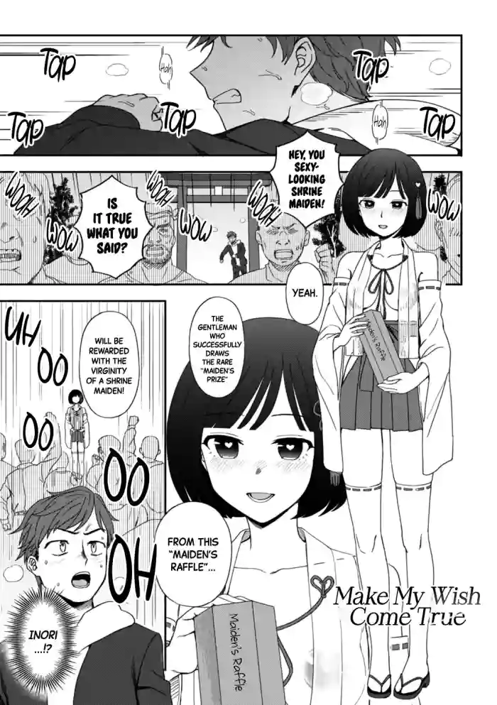 [Kumano Tooru] Negai, Kanaete | Make My Wish Come True (Watashi no Subete Sasagemasu - I'll give you all of mine.) [English] [Black Grimoires] [Digital] cover
