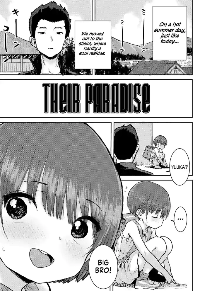 [Ponsuke] Futari no Rakuen | Their Paradise (Papa, Doushita no?) [English] [flash11] [Digital] cover