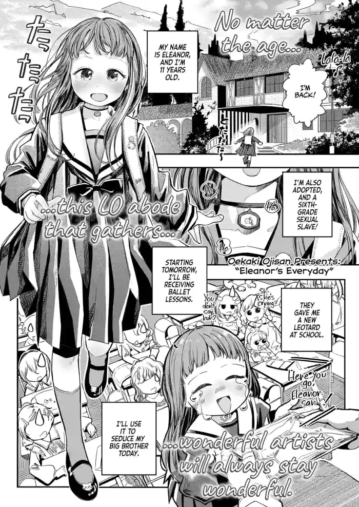 [Oekaki Ojisan] Erenoa Everyday | Eleanor's Everyday (COMIC LO 2023-08) [English] [Team Rabu2] [Digital] cover