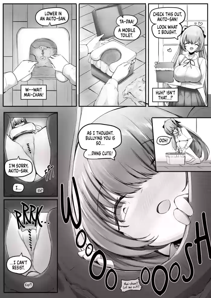[marusyamo] The Girl Who Confines You In Panties And Assaults You With Smells 2 cover