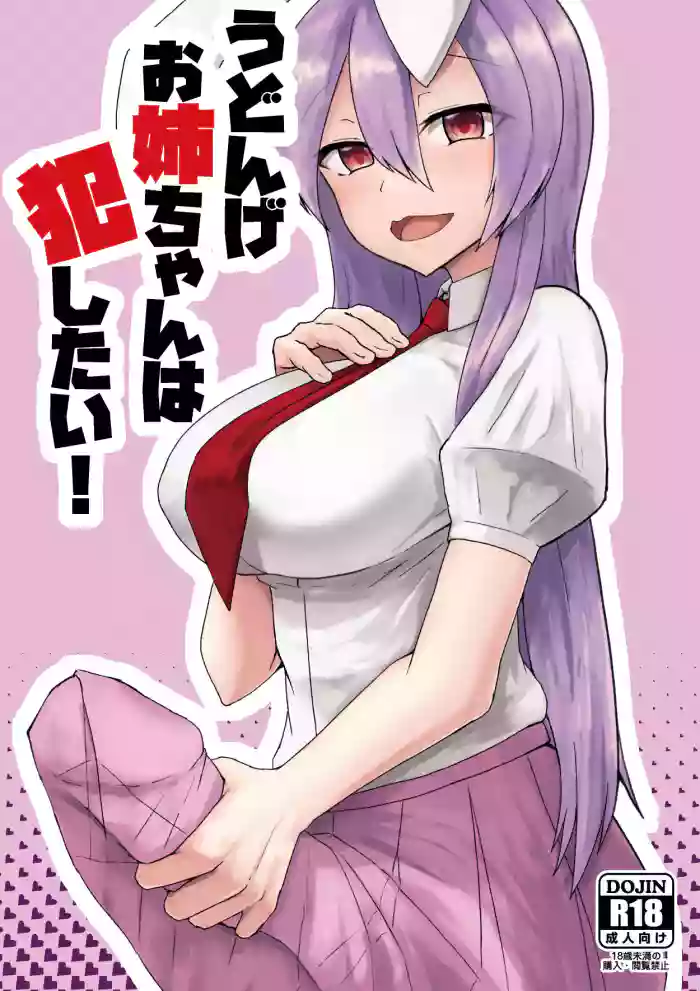 [Denki Biribiri] Udonge Onee-chan wa Okashitai! (Touhou Project) [English] [mysterymeat3] [Digital] cover