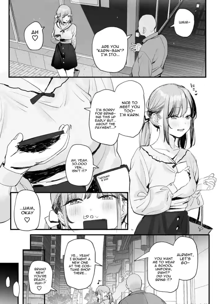 [Subachi] Papakatsu Joshi-chan Manga | Sugar Daddy Girl Manga [English] [Gagak_Ireng] cover