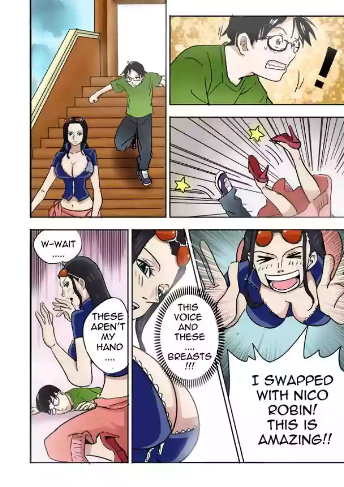 [Kawaideska] Nico Robin Body Swap Experience (One Piece) [colorized] [bcbedx] cover