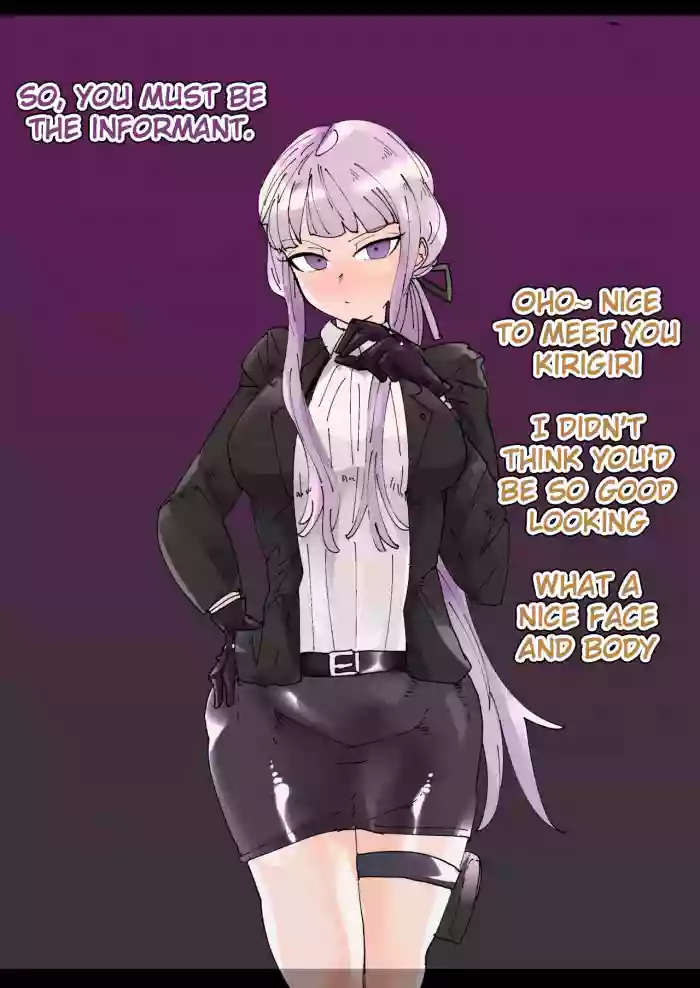 [Manzoku Ippon] Kirigiri-san Netorare Bitch Ochi (Danganronpa) [English] cover
