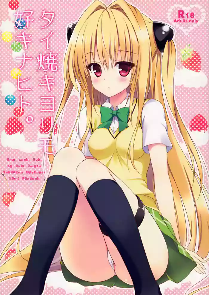 (SC56) [Ame nochi Yuki (Ameto Yuki)] Taiyaki Yorimo Suki na Hito (To Love-ru) [English] cover