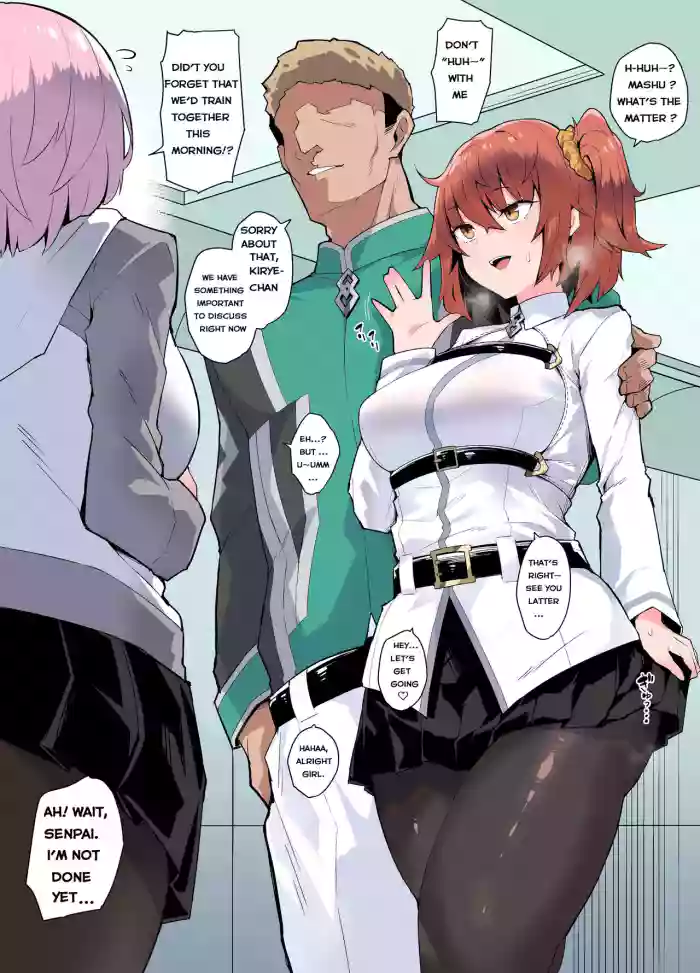 [Arimura Daikon] Ne-Back Chitsunai Shasei | Pillow Mating Sex with Ritsuka-chan (Nakadashi) (Fate/Grand Order) [English] [Nare95] cover