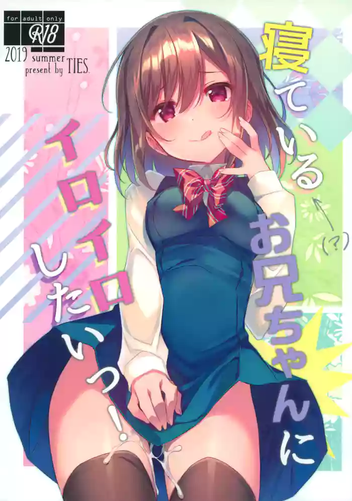 (C96) [TIES (Takei Ooki)] Neteiru (?) Onii-chan ni Iroiro Shitai! | I Want to Do Lots of Things With My Sleeping Onii-chan! [English] [TRJR] cover