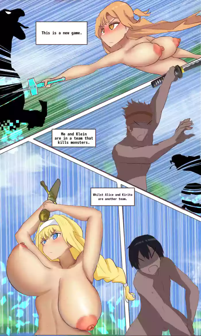 [质yitiaomiao] A SAO game where you can't equip costumes [English][Decensored](Ongoing) cover