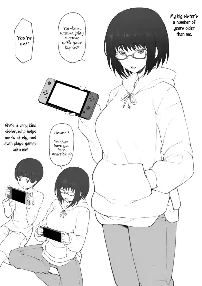 [Terasu MC] Daisuki na Onee-chan ni Karita Pasocon no Naka ni... | On the Laptop My Beloved Big Sister Lent Me… [English] cover