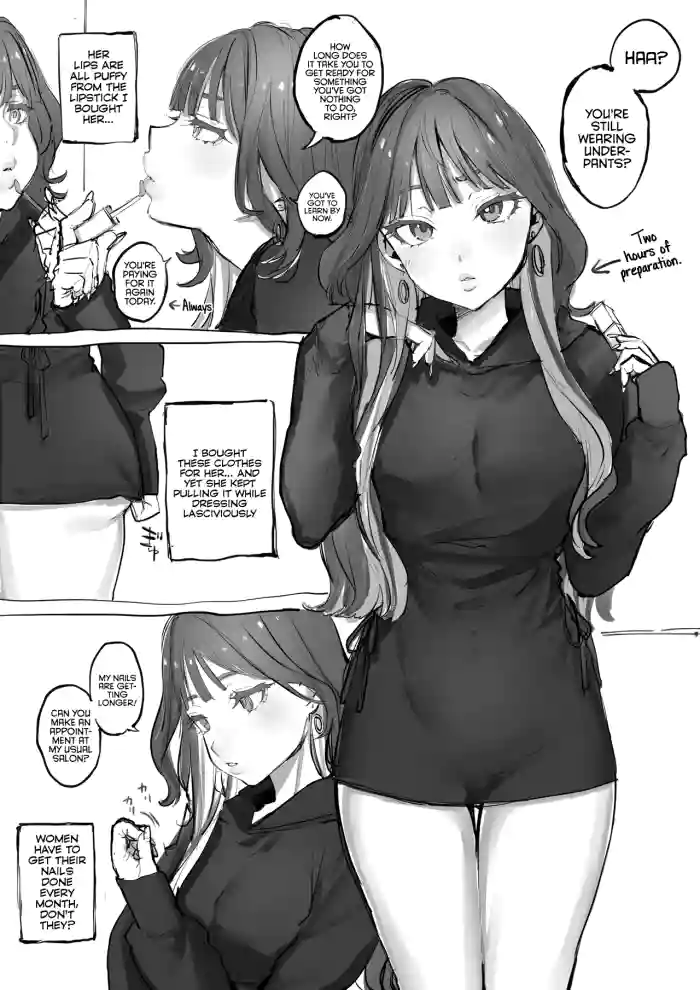 [Ushio Kiyoshi] Takabisha Neet Kanojo Yashinatteru Hanashi | The Story of a Domineering Neet Feeding His Girlfriend [English] [Aphrodite Scans] cover