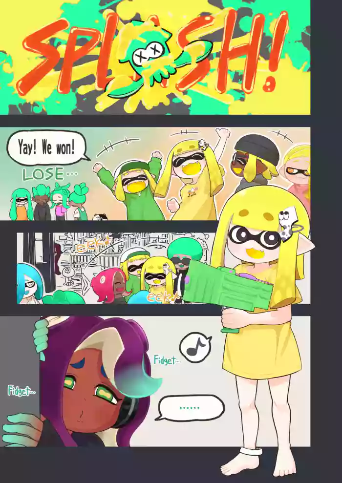 [Tekokids (Leonard 16sei)] Happy sex friends Ika and Marina [English] cover