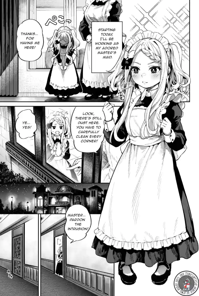 [Ooban Yaki] Onaho-kei no Loli Maid | Masturbator's Loli Maid [English] [Lewd Rider Ero] cover
