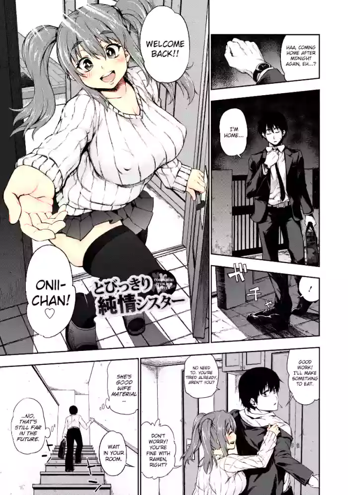 [Kanzume] Tobikkiri Junjou Sister [colored heroine] cover