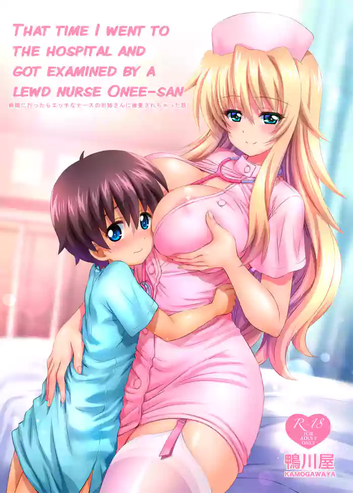 [Kamogawaya (Kamogawa Tanuki)] Byouin ni Ittara Ecchi na Nurse no Onee-san ni Kensa sarechatta Hanashi [English] [Digital] [q91] cover