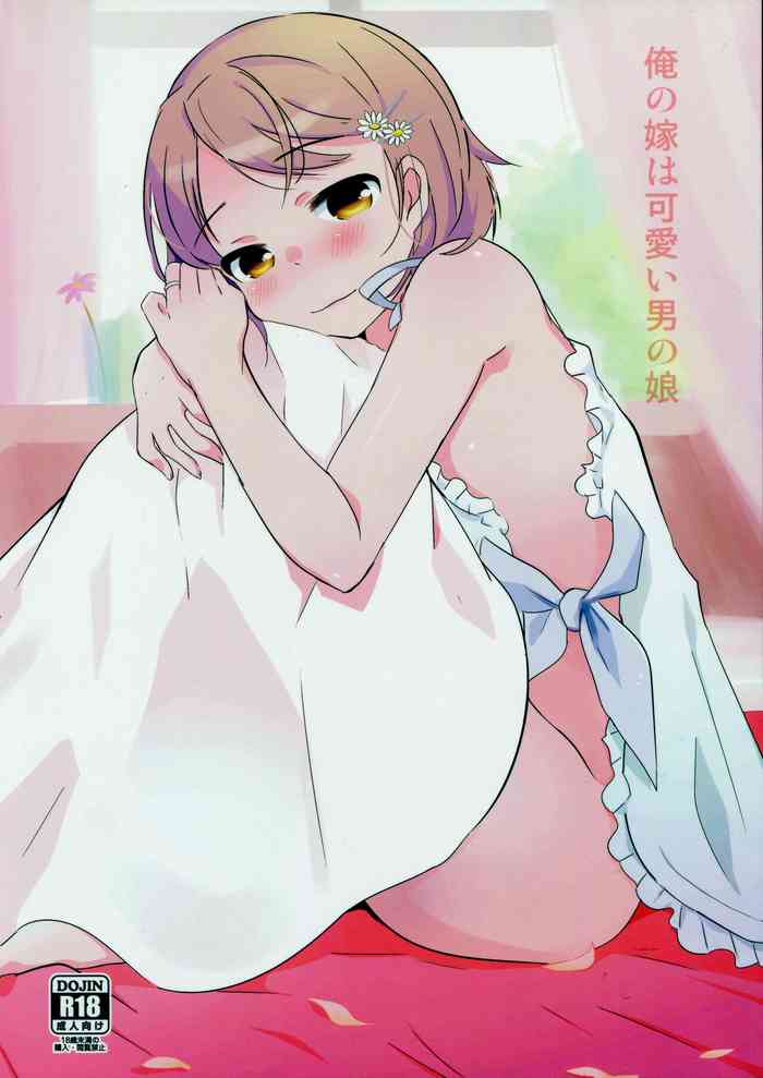 (C97) [Taiyou no Megumi (Yamadori)] Ore no Yome wa Kawaii Otokonoko [English] [mysterymeat3] cover