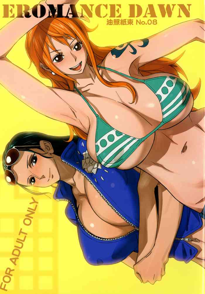 (C79) [Abradeli Kami (bobobo)] Abradeli Kamitaba No. 08 EROMANCE DAWN (One Piece) [English] [Darknight] [Colorized] [Decensored] cover