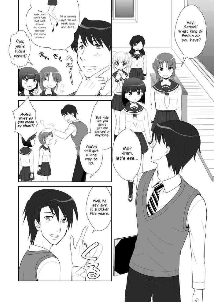 [I-Raf-you (Izumi Rin)] Ashi, Seito, Shuudan (Microne Magazine Dainanagou) [English] {Hennojin} [Digital] cover