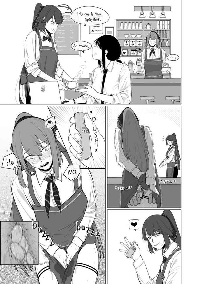 [HUQU] Cafe Part-Time M14 (Girls' Frontline) [English] [Decensored] cover