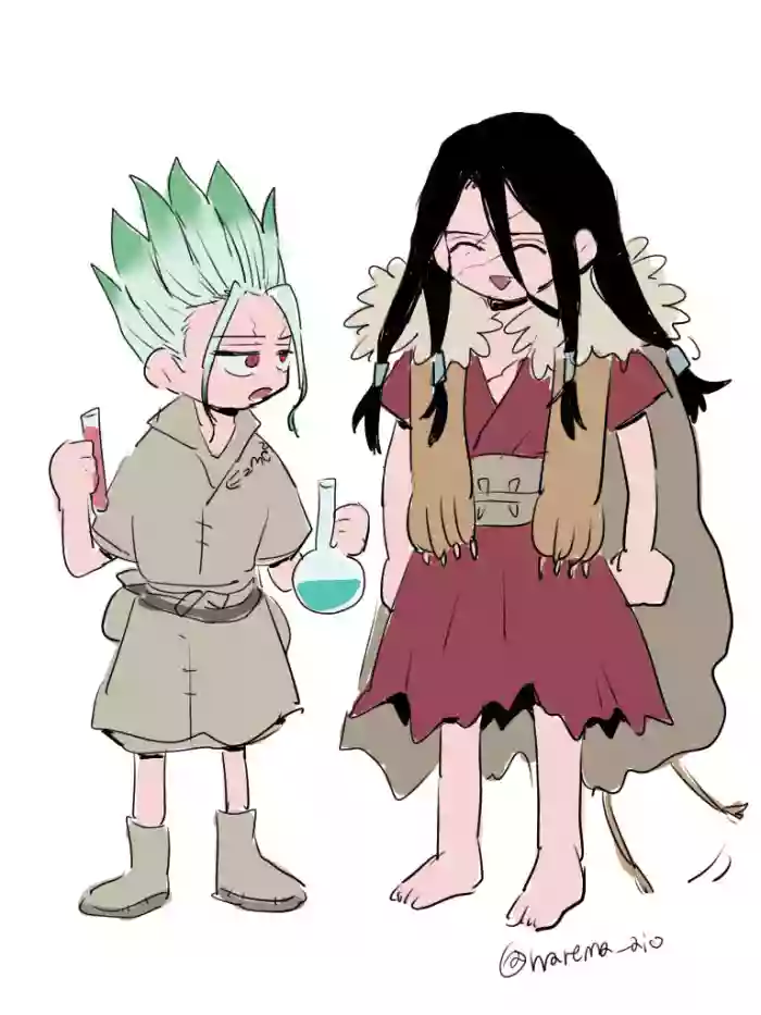 [harema_pp] TsukaSen Log (Dr.STONE) cover