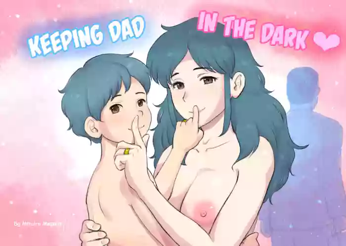 [pink-noise (Mizuiro Megane)] Papa ni ha Naishyo | Keeping Dad in the dark [English] cover