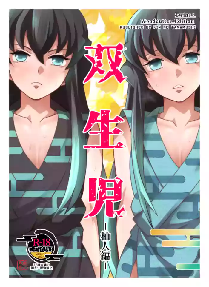 [Okashi Tai (Kin no Tamamushi)] Souseiji Somabito Hen - Twins: Woodcutter Edition (Kimetsu no Yaiba) cover
