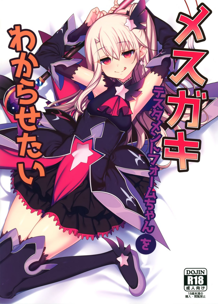 (AkihabaraDoujinsai 1) [Ranshi to Kimi to. (santa)] Mesugaki Testament Form-chan o Wakarasetai (Fate/Grand Order) [English] [ZERO-VOID] cover