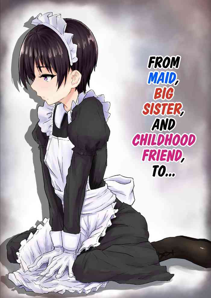 [Chonmage Teikoku (Magekichi)] Maid de Ane de Osananajimi de Sorekara... | From Maid, Big Sister, And Childhood Friend To... [English] [CulturedCommissions] cover