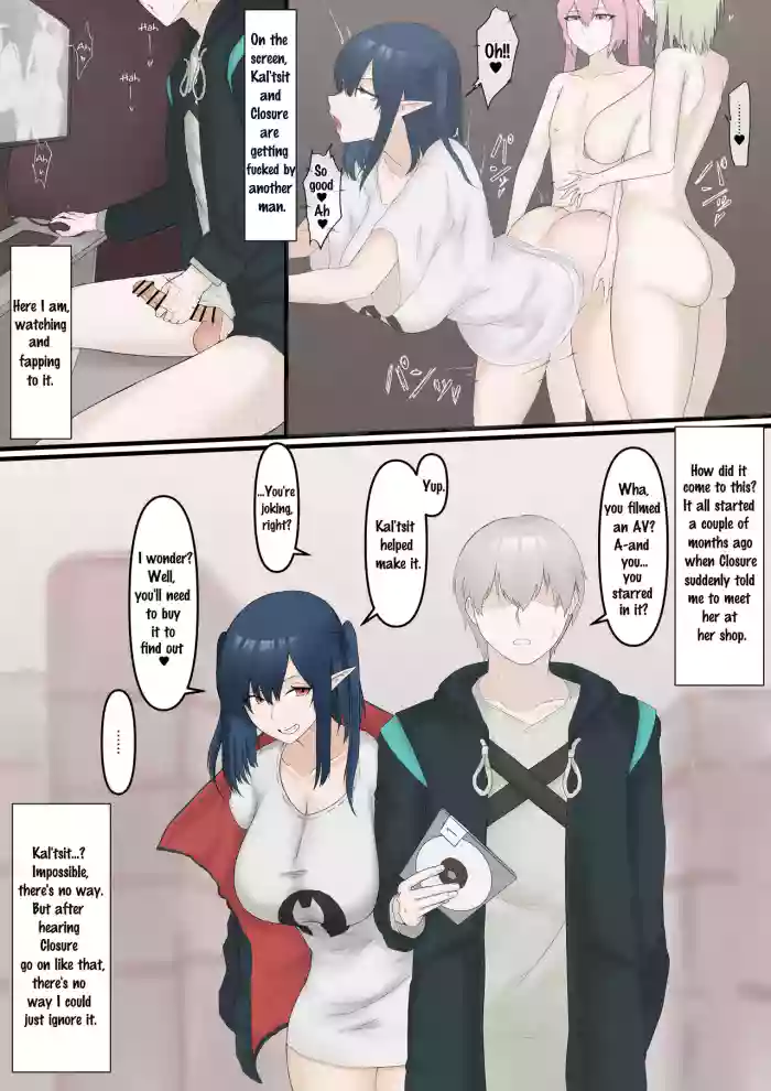 [Monf Kuro] Doctor is Forced to buy AVs by Closure and Turned into a Convenient Paypig (Arknights)[English]